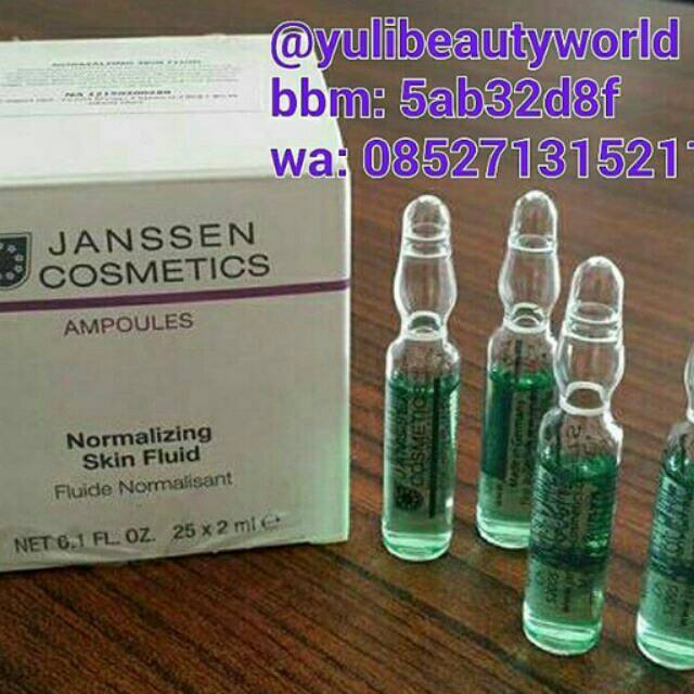 Jual Normalizing skin fluid( serum ampul Janssen) Shopee Indonesia