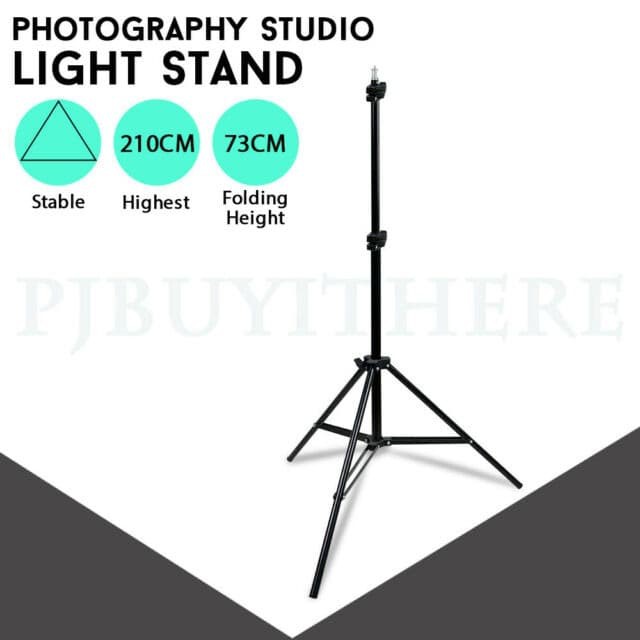 Tripod 2 Meter Stand For camera / selfie ring light / handphone 210cm