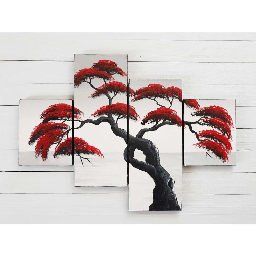  Lukisan  Dinding  Pohon Minimalis  Shopee Indonesia