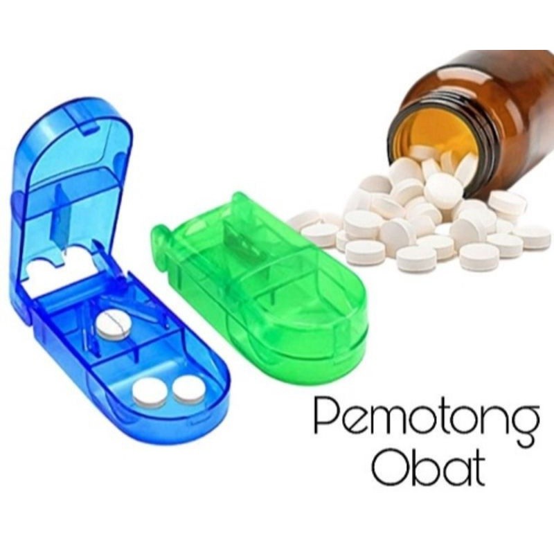 ALAT PEMOTONG OBAT PIL TABLET CUTTER PEMISAH ALAT POTONG OBAT SERBAGUNA