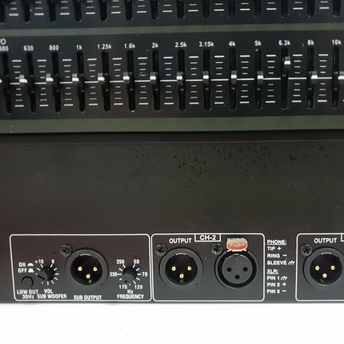 Terlaris Equalizer Dbx 231+Subwoofer/Equaliser Dbx 231 Subwoofer