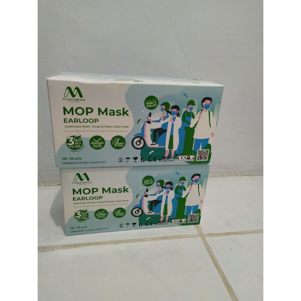 Masker Medis Multi One Plus 3 ply Earloop