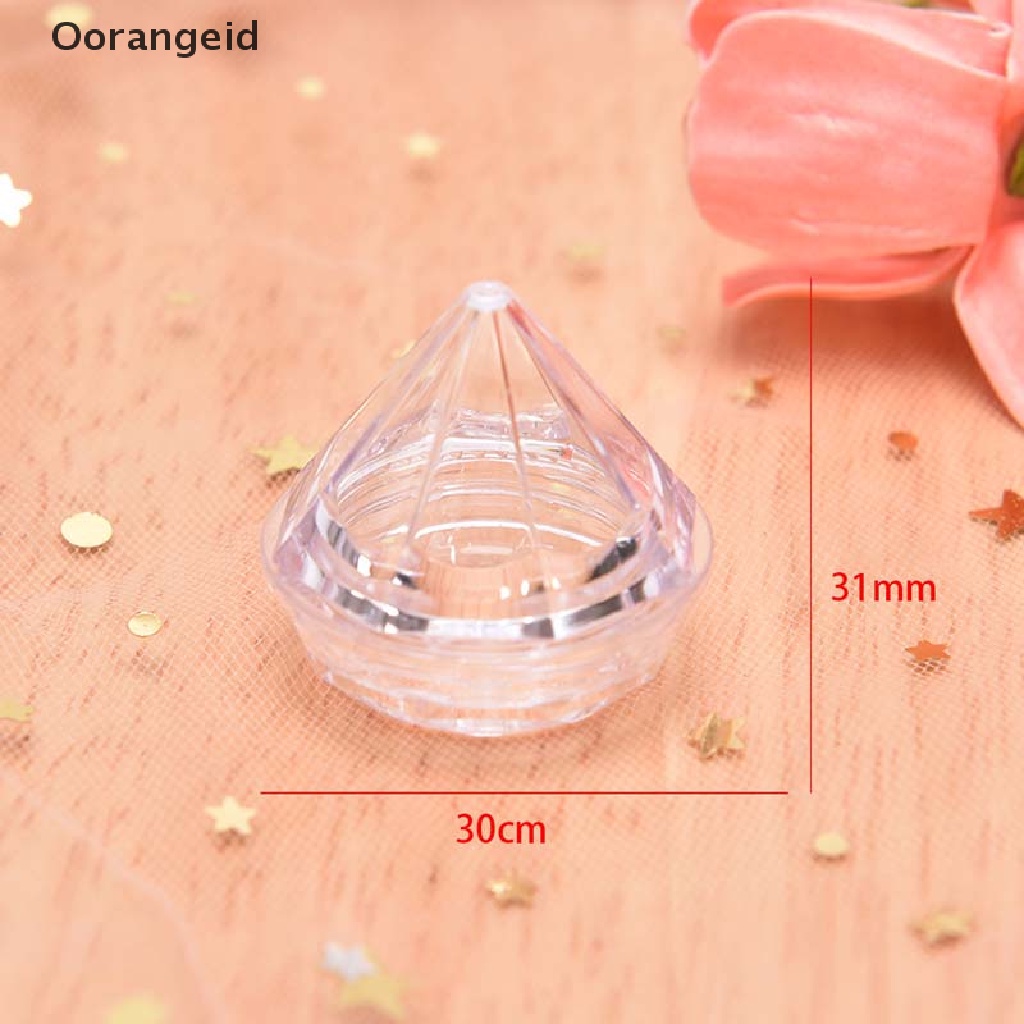 (Orangexgood) 10pcs / Set Kontainer Kosong 5g Untuk Krim Wajah / Kosmetik / Makeup