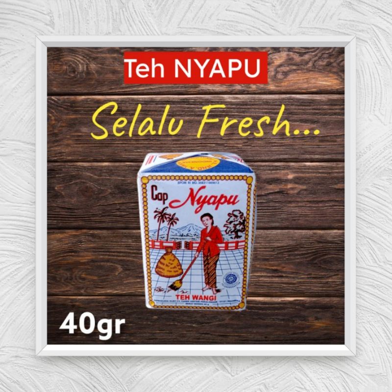 

TEH NYAPU ECERAN 40GR TEH TUBRUK TEH WANGI