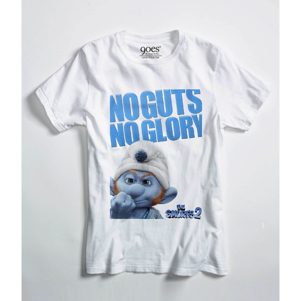 Kaos Anak CEWEK COWOK THE SMURF SMURFETTE Tshirt Bayi Lucu Premium - 05