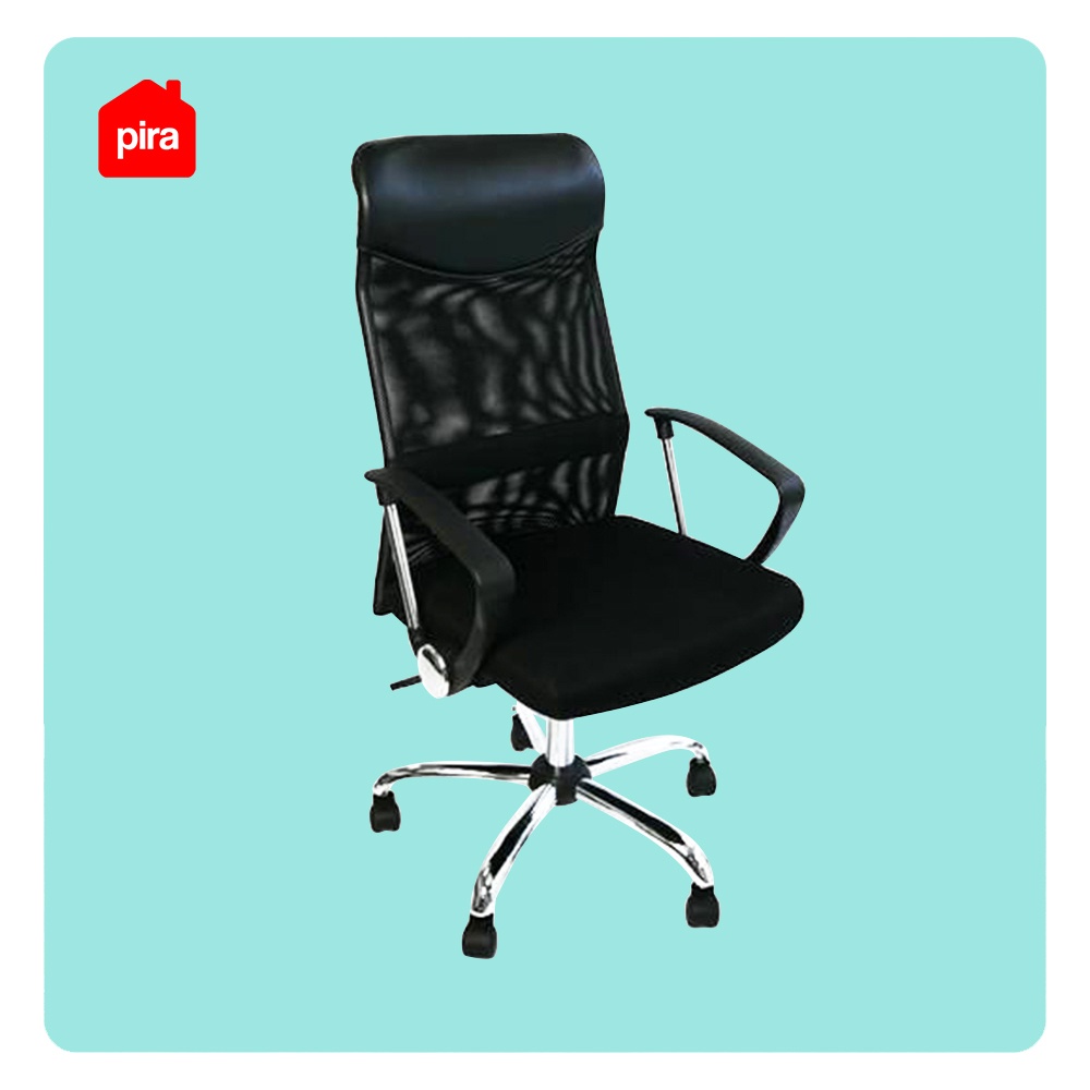 Pira Bavarian - Padme PC Pro Kursi Kerja / Kursi Kantor President Chair Hitam
