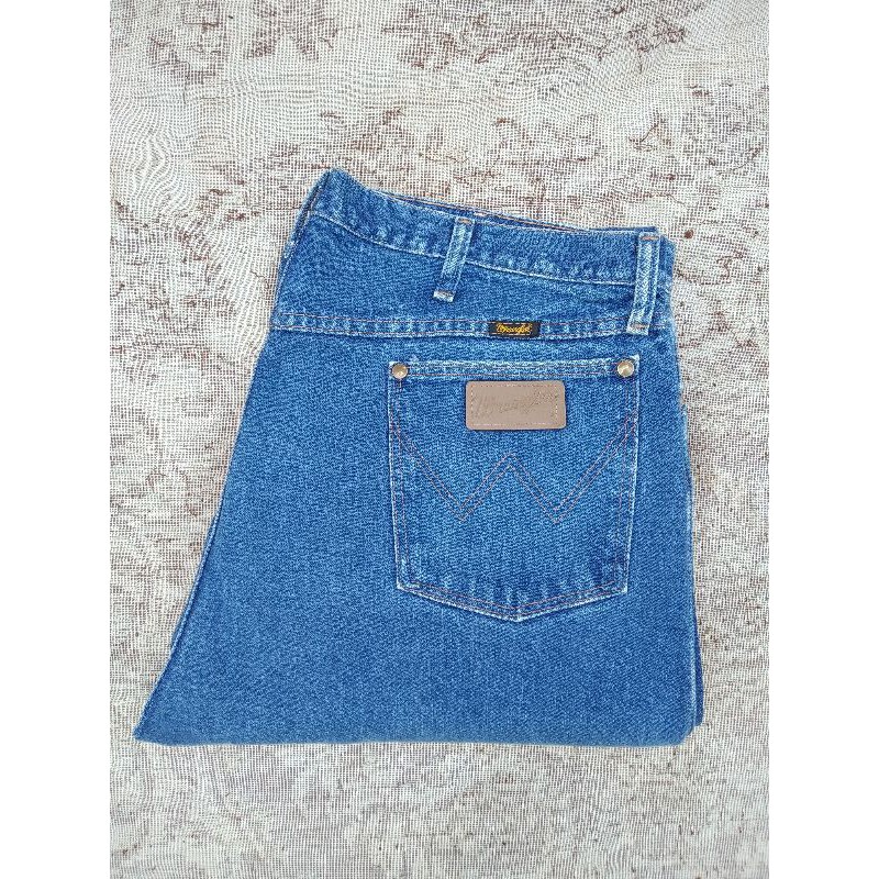 wrangler biru garment second original jumbo big size 40