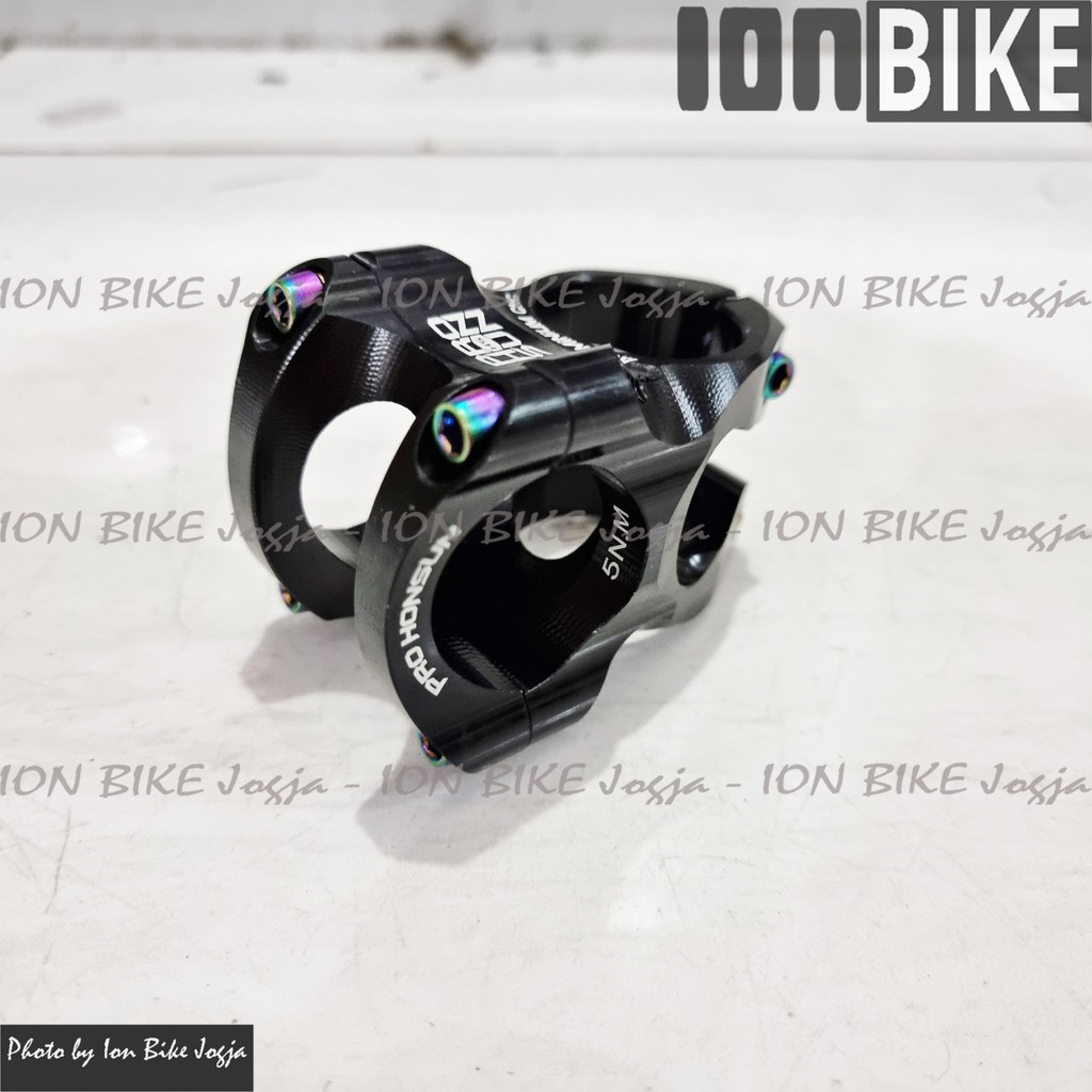 Stem Honsun Pro Oversize Panjang 3.5cm - Stem Honsun OS 35mm 31.8 Sepeda MTB Gunung Awet Tebal Murah