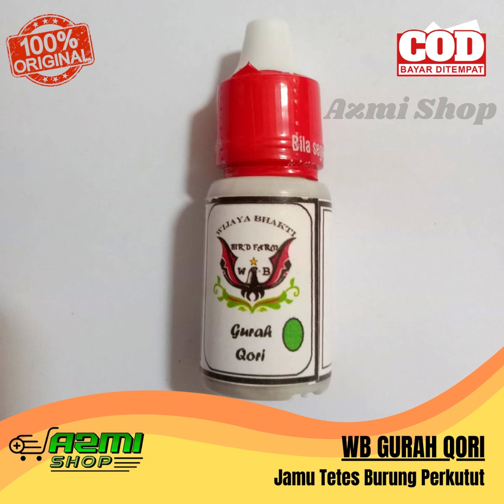 Jamu Burung Perkutut Jamu Gurah WB Qori Suara Lebih Nyaring dan Plong Buat Burung Perkutut Multivita