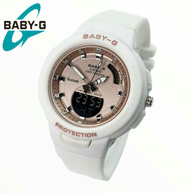 BEST SELLER JAM WANITA BABY G DG3082 DUAL TIME