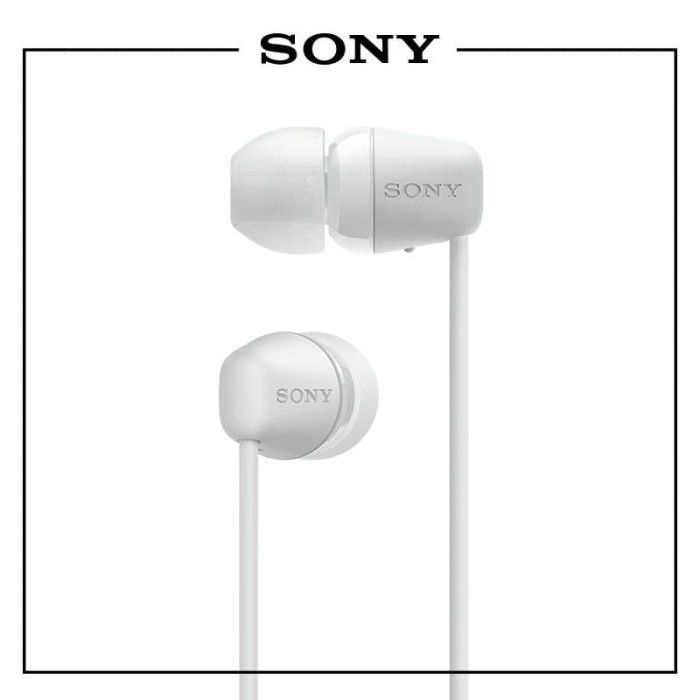 Sony Earphone Wireless In Ear WI-C100 Garansi Resmi Sony Indonesia 1 Tahun