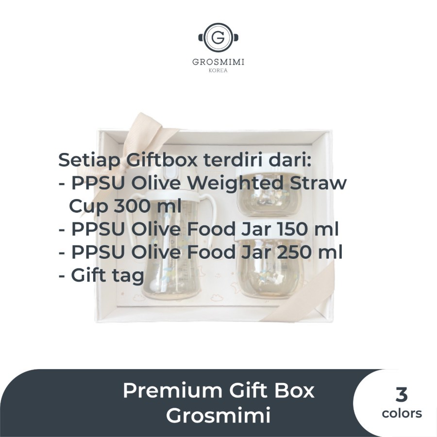 Grosmimi Premium Giftbox - Olive