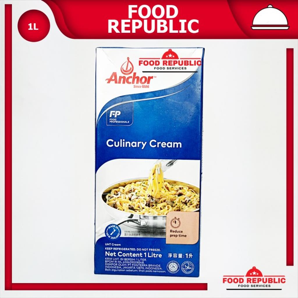 ANCHOR COOKING CREAM 1 LTR - CULINARY CREAM HALAL KUALITAS PREMIUM