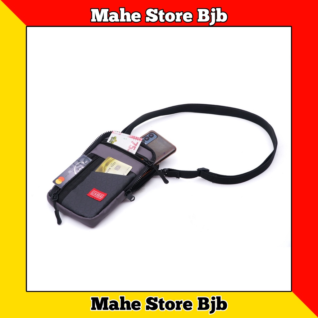 Tas Hp Wanita Selempang Pouch Card Holder Tas Kecil Id Card Holder Hanging Wallet Gantungan Hp Cewek