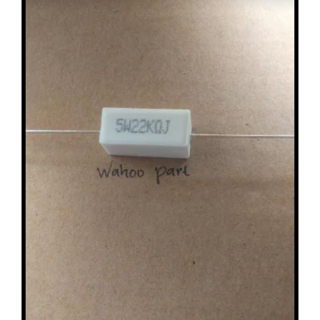 RESISTOR 22K TAIWAN 5 WATT HARGA (1 BUAH )