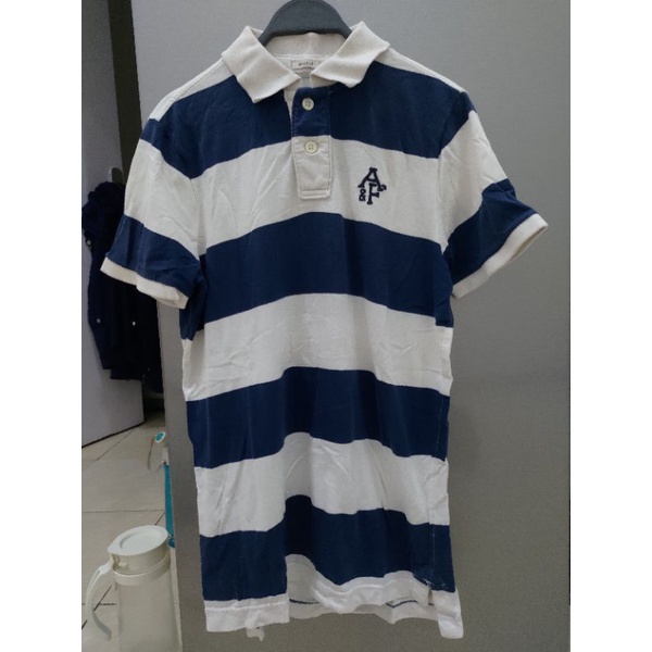 Kaos Polo Abercrombie and Fitch Second Original
