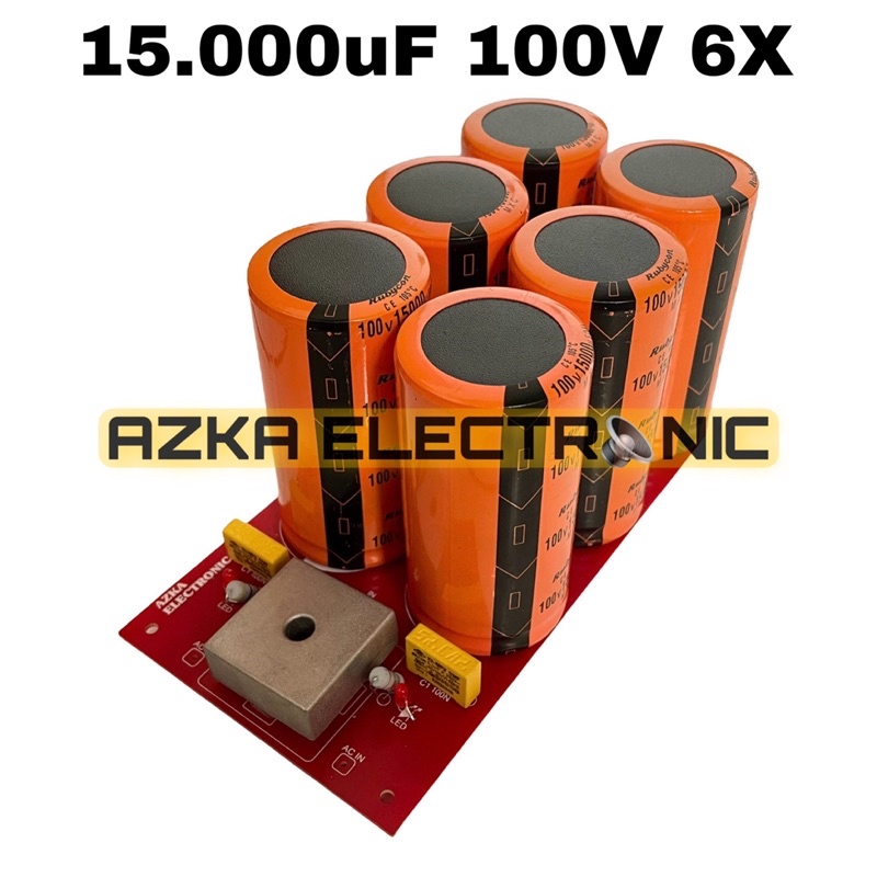 Kit Power Supply 6 x 15.000uF 100V Rubycon