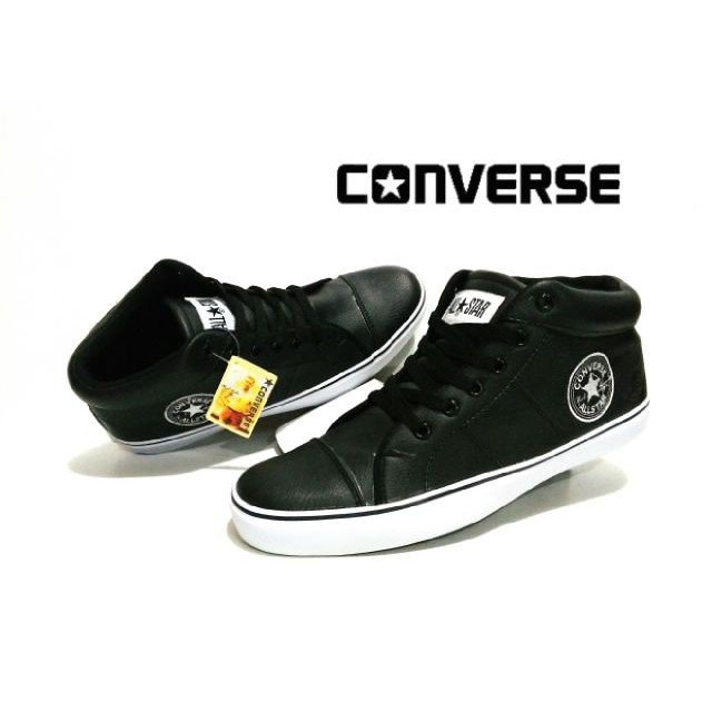 Boots Sepatu Converse All star black white  TP02