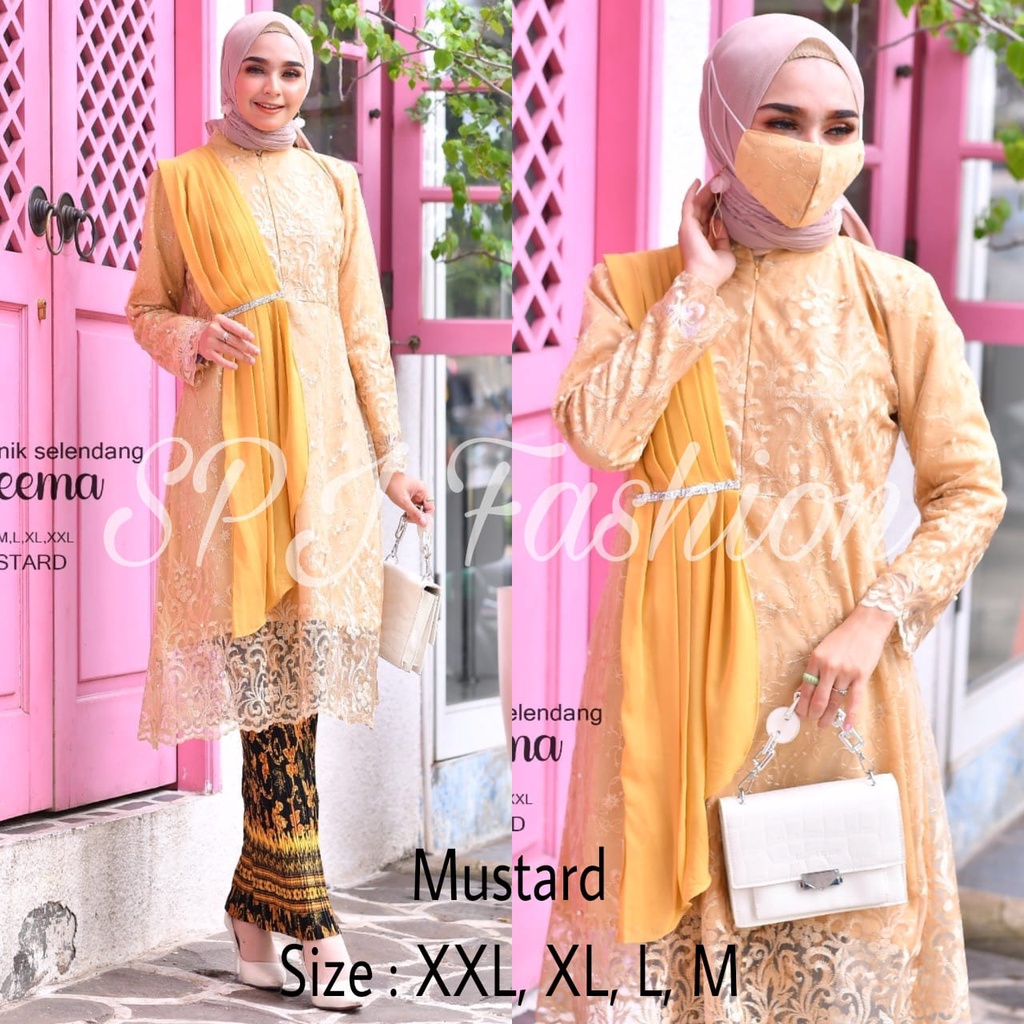 GRAND DESAIN KEBAYA TUNIK TERBARU/KEBAYA SELENDANG MODERN/KEBAYA PESTA/KEBAYA WISUDA/KEBAYA LAMARAN/KEBAYA KONDANGAN/KEBAYA TULLE TERBARU BY SPJ_FASHION/BEST SELLER KEBAYA NOW