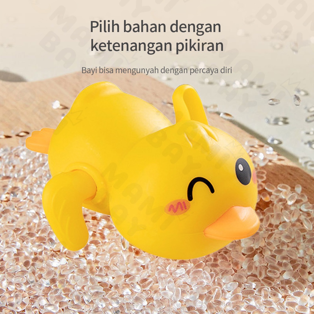 Mamibayi Bebek plastik mainan mandi anak bebek mainan BPA free