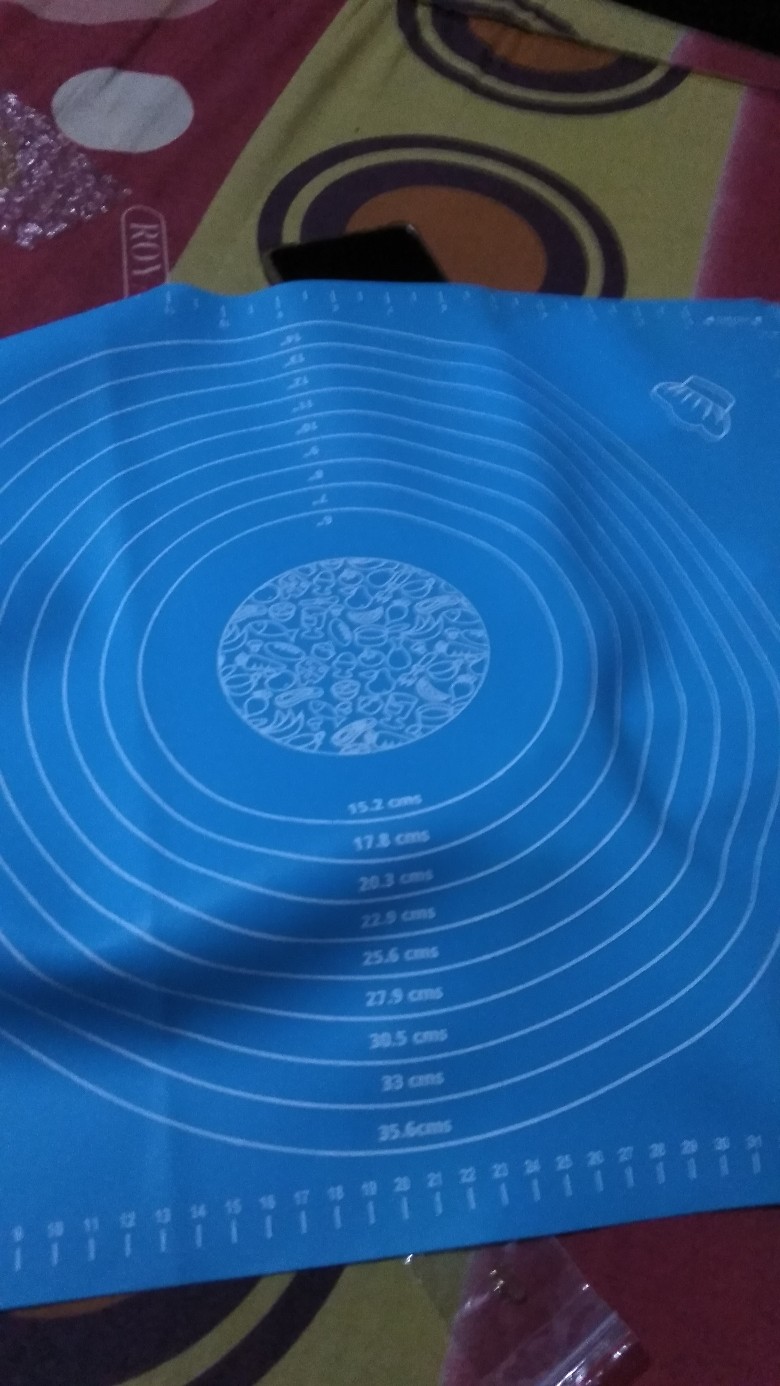 Alas Adonan Kue Silicone Medium M932 Cake Bread Mat Tebal 50 X 40 Cm Kualitas Super Talenan