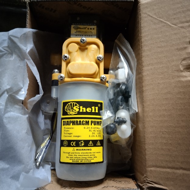 Shell Pompa Air High Pressure Car Washing Water Diaphragm Pump