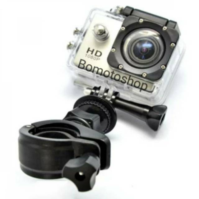 Jual bracket mount action camera di stang motor dan sepeda Indonesia