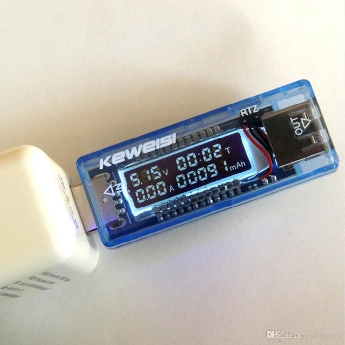 Usb Tester Meter Multimeter Charger Doctor 4 In 1 Ampere Volt Watt Tim