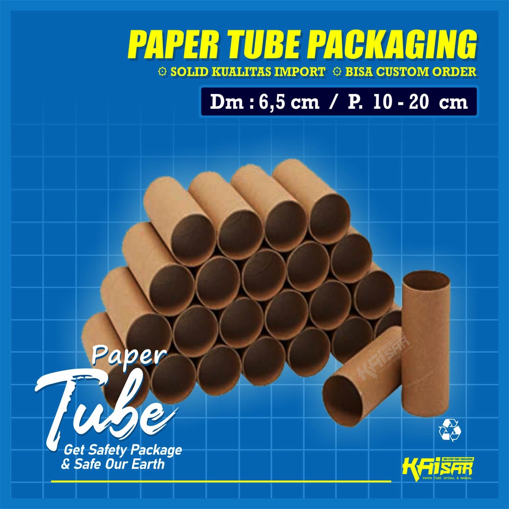 

Tabung Kardus Tube Selongsong Kertas Packing - Diameter 6.5 cm
