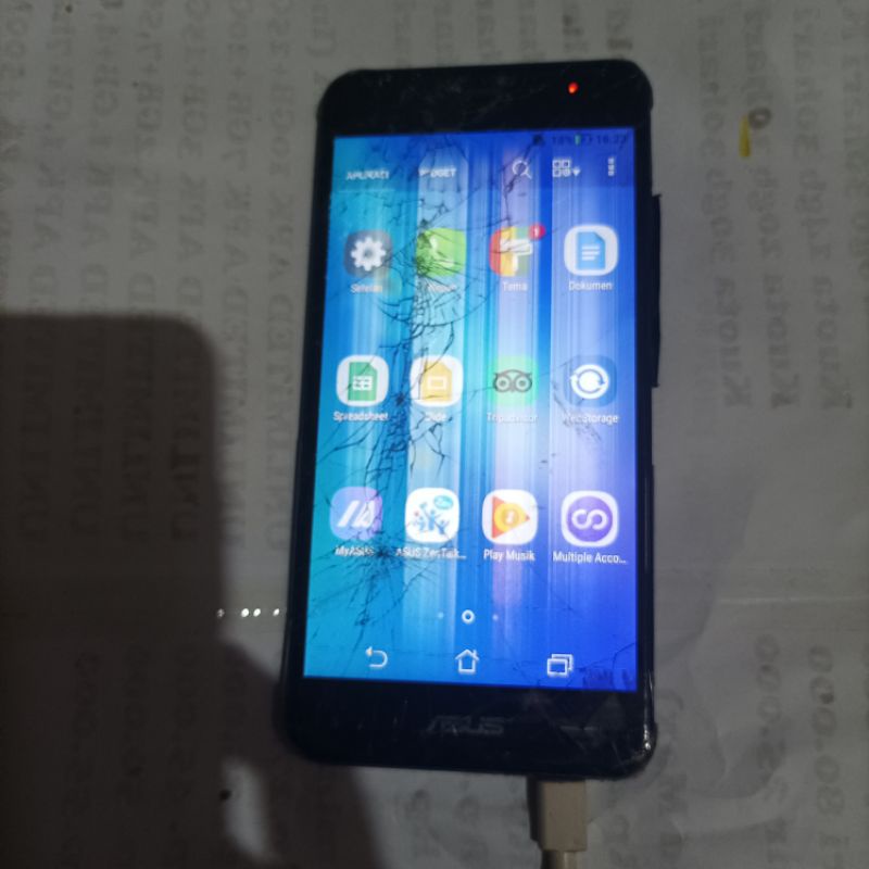 mesin asus zenfone 3 max ZC520TL normal