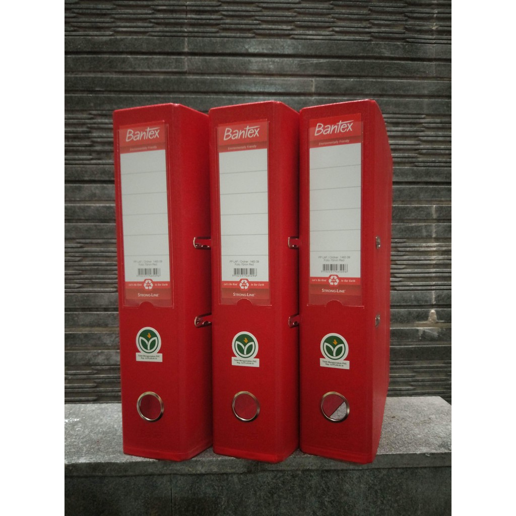 

Ordner Bantex Folio 1465 / Level Arch File (PP) 70mm Merah 09