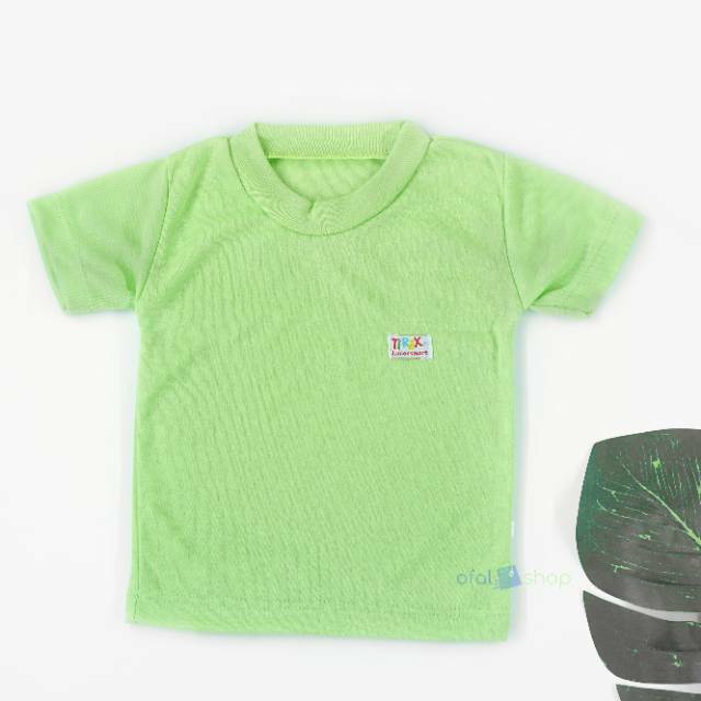 Kaos oblong bayi merk tirex stabilo size M