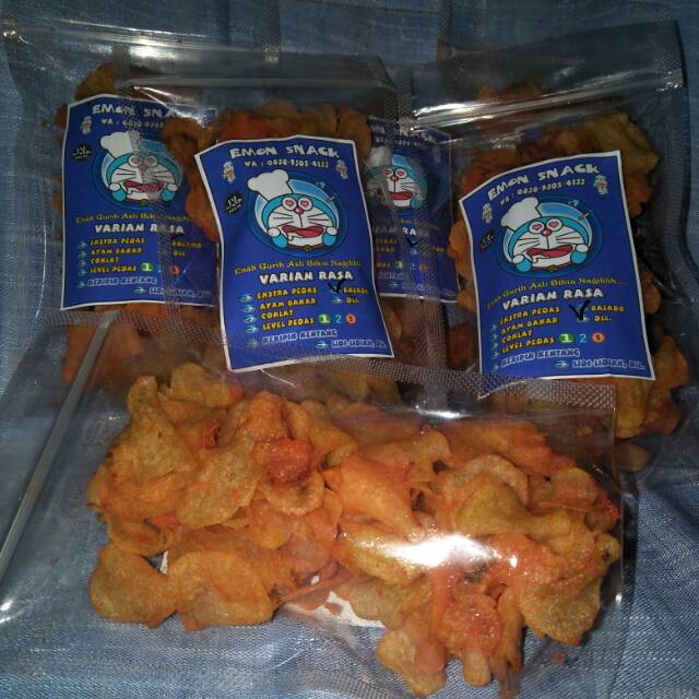 

Keripik kentang asli Rasa Balado