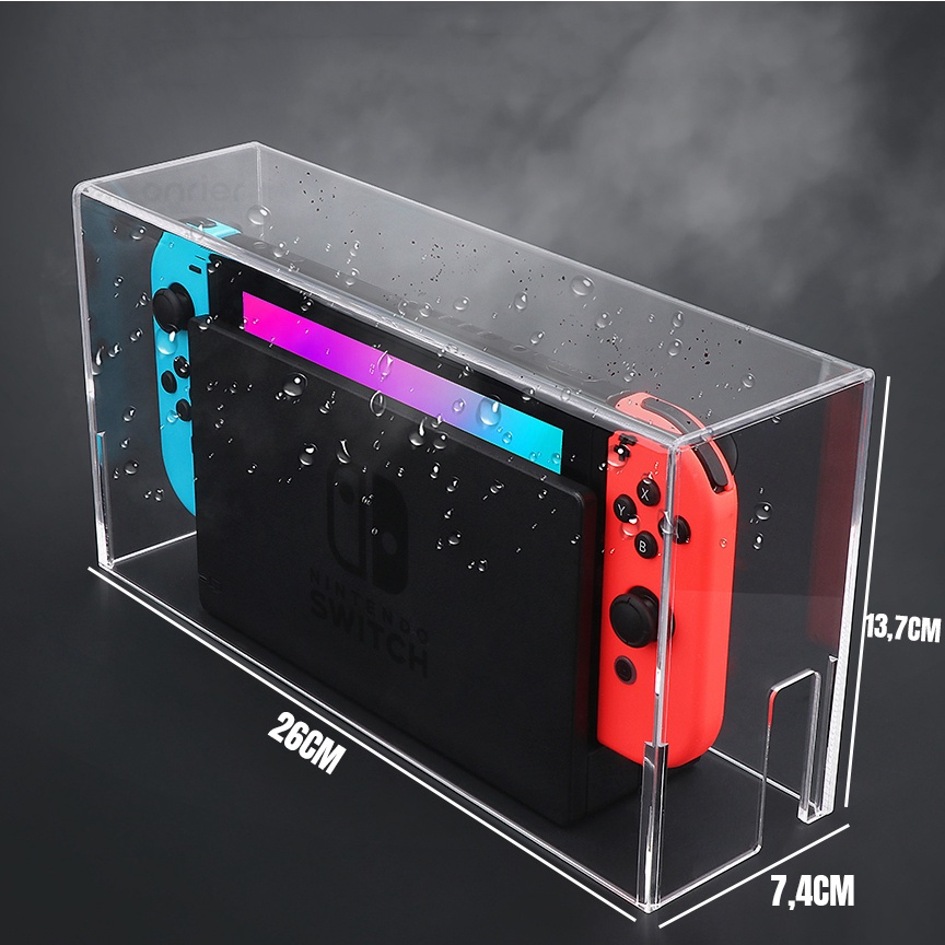 Acrylic Case Cover Nintendo Swich - Pelindung Nintendo Switch Akrilik