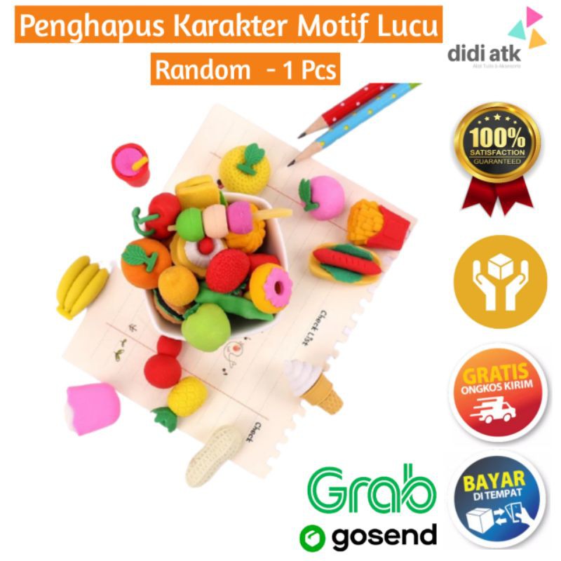 

Ecer Penghapus Karakter Lucu / Eraser Fancy
