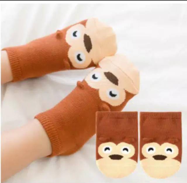 Kaos Kaki Bayi Balita Cute Animal 3D