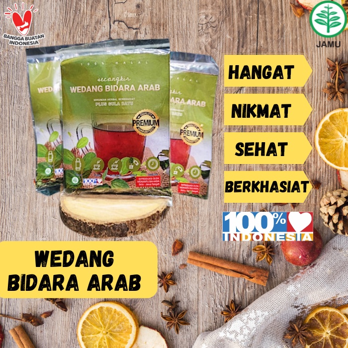 

TEH BIDARA ARAB / WEDANG BIDARA ARAB - LENGKAP DENGAN GULA BATU