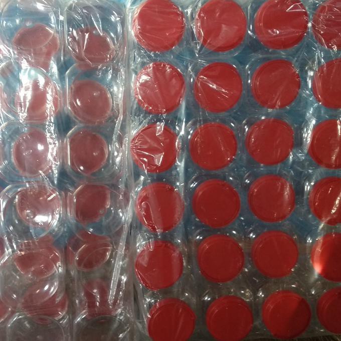 Toples plastik 2 Liter 1 Bal isi 24 pcs