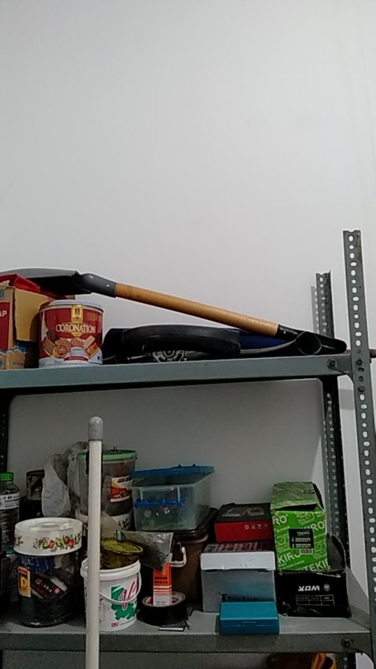 Cetok Tukang Bangunan - Sendok Semen Model Gagang Karet Besar