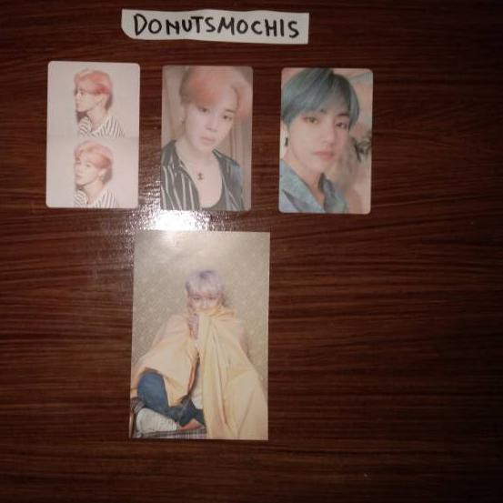 Terlaris [OFFICIAL PHOTOCARD & POSTCARD] BTS Album MOTS Persona PC JIMIN V .,.,.,.,