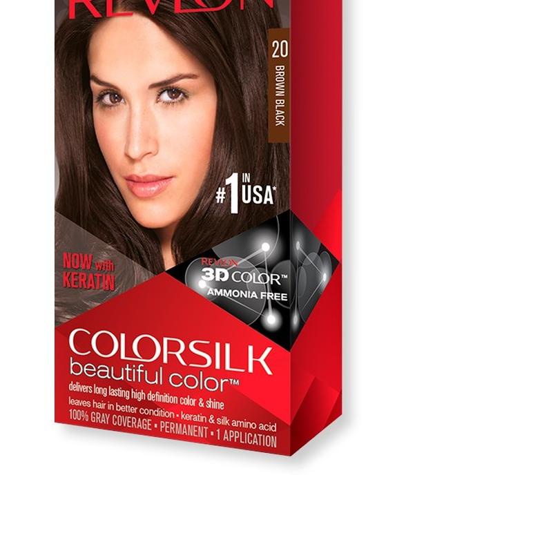 ▼ Revlon Colorsilk Beautiful Color - No.20 Brown Black ☻