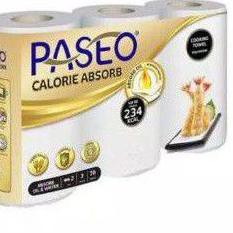 Tisu DAPUR Paseo 3 Roll Calorie Absorb 70 sheet tissue (no.136) 