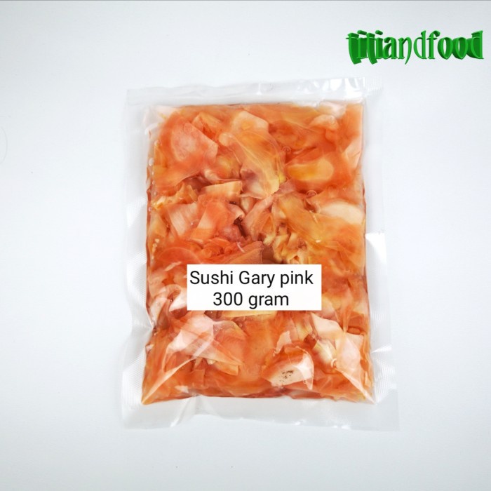 

asa457a Sushi Gary Pink/Ginger Pink Acar Jahe 300Gram Xa20X1