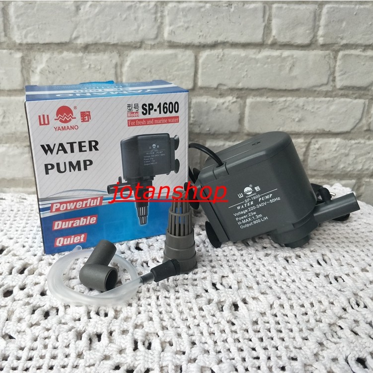 Yamano SP1600 SP-1600 SP 1600 Mesin pompa akuarium aquarium