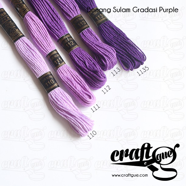 Benang Sulam (Rose) PURPLE