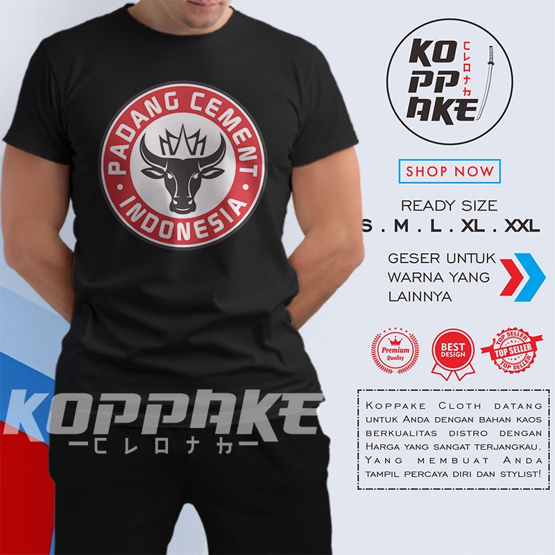 Kaos Semen Padang Indonesia Logo Baju Perusahaan