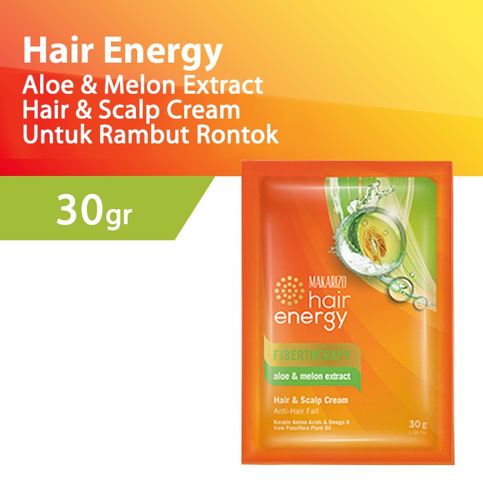 PAKET ISI 12 Makarizo Hair Energy Fibertherapy Hair 