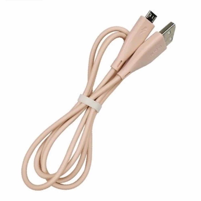 KABEL DATA MICRO USB  V-GEN PCM2-02 Bulat QC3 2.1A 1M