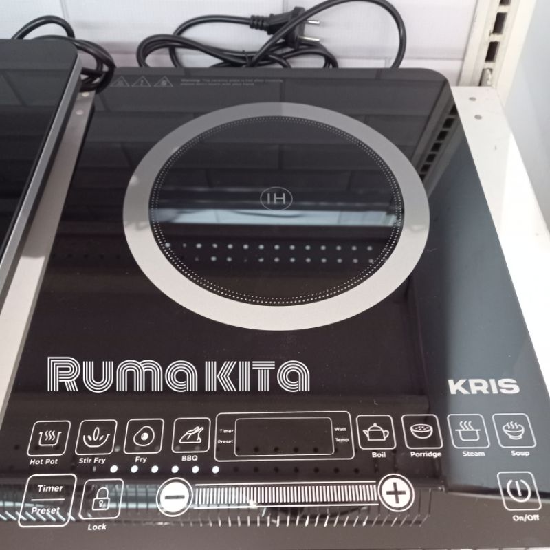 Kris kompor listrik kompor induksi dengan panci