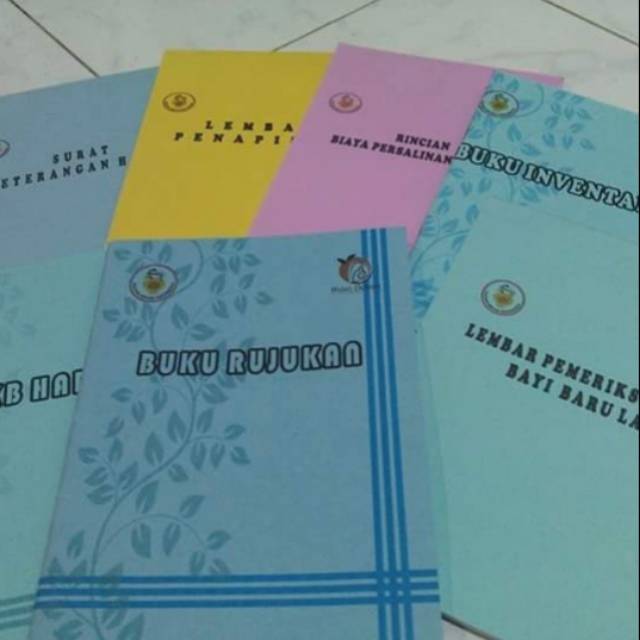 BUKU KECIL UK 1/2 FOLIO BUKU KEBIDANAN